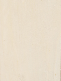 Bleached poplar veneer surface for plywood