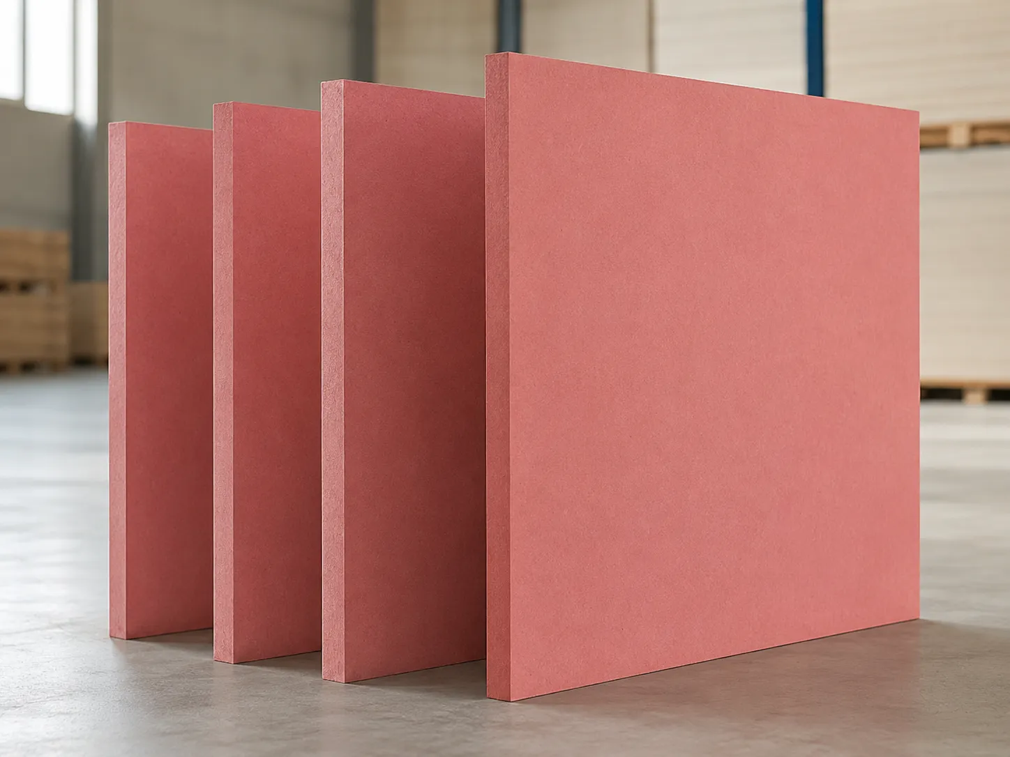 Fire retardant MDF board for interior projects with fire performance requirements