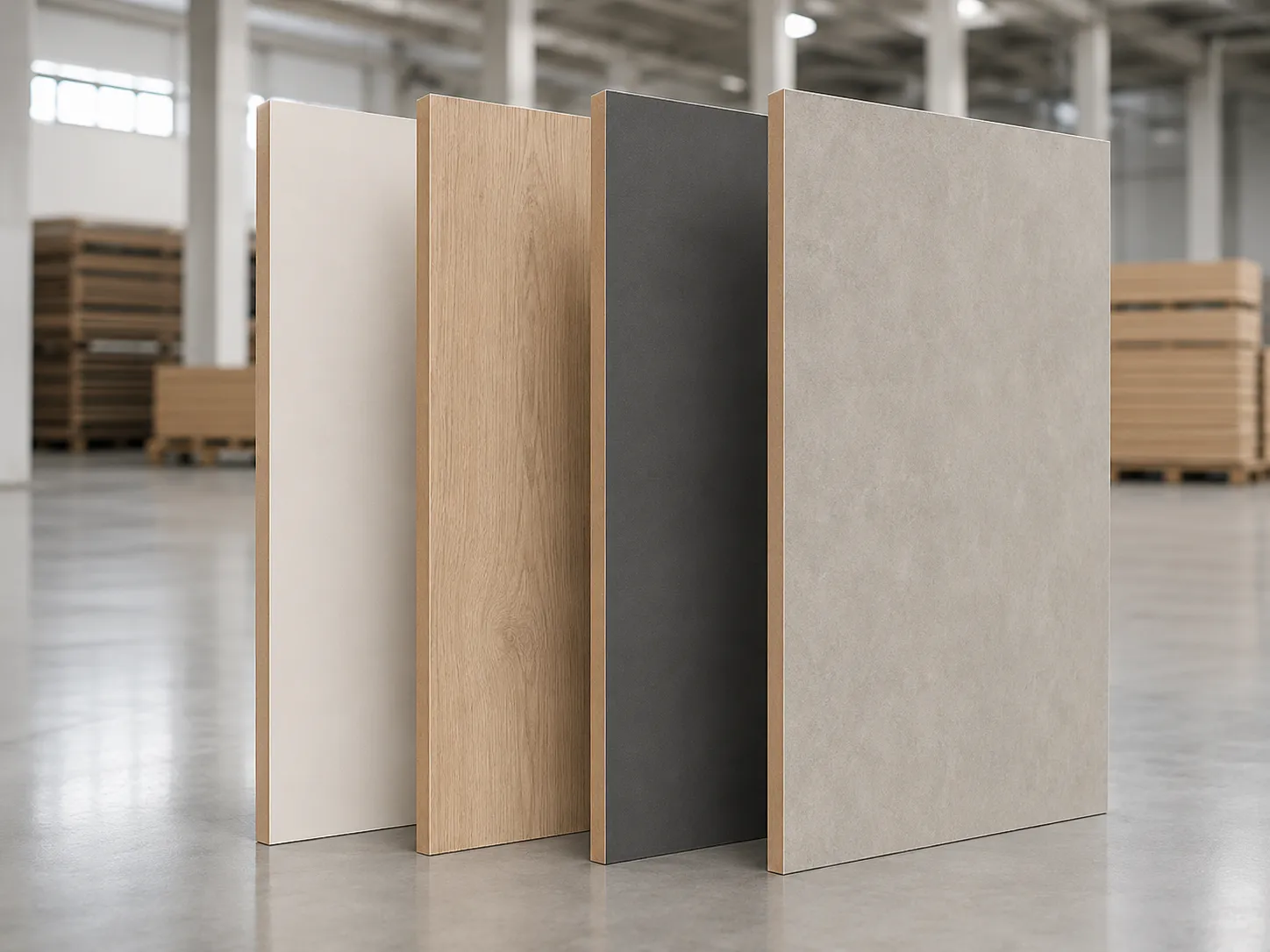 HPL laminated MDF panel for decorative and commercial interior applications