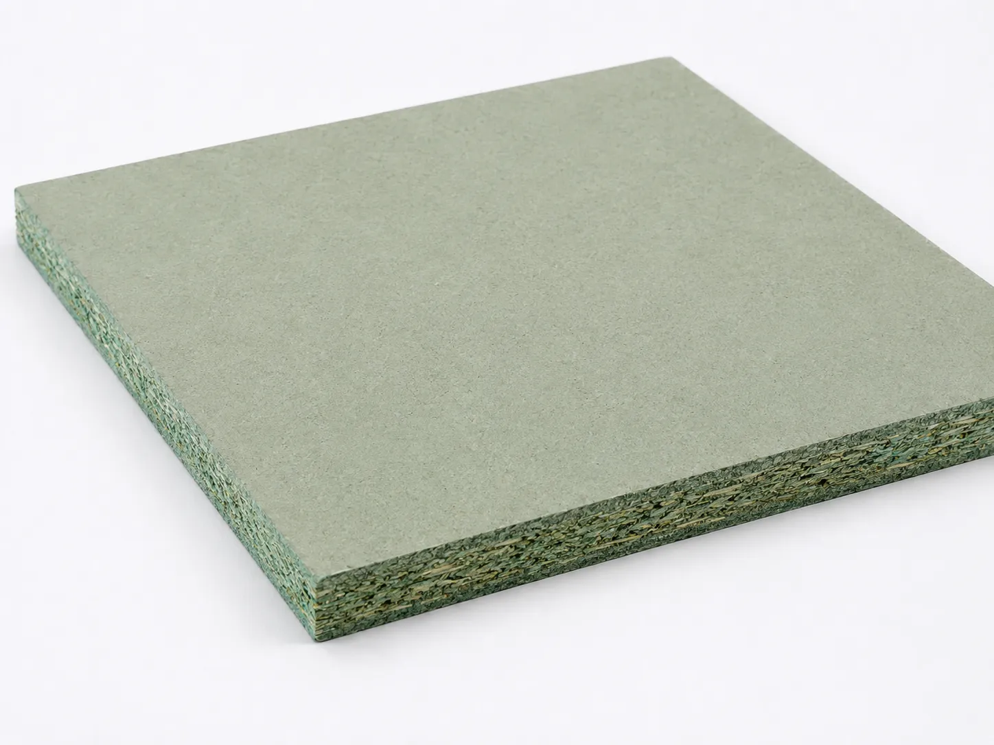 Moisture resistant particleboard panel