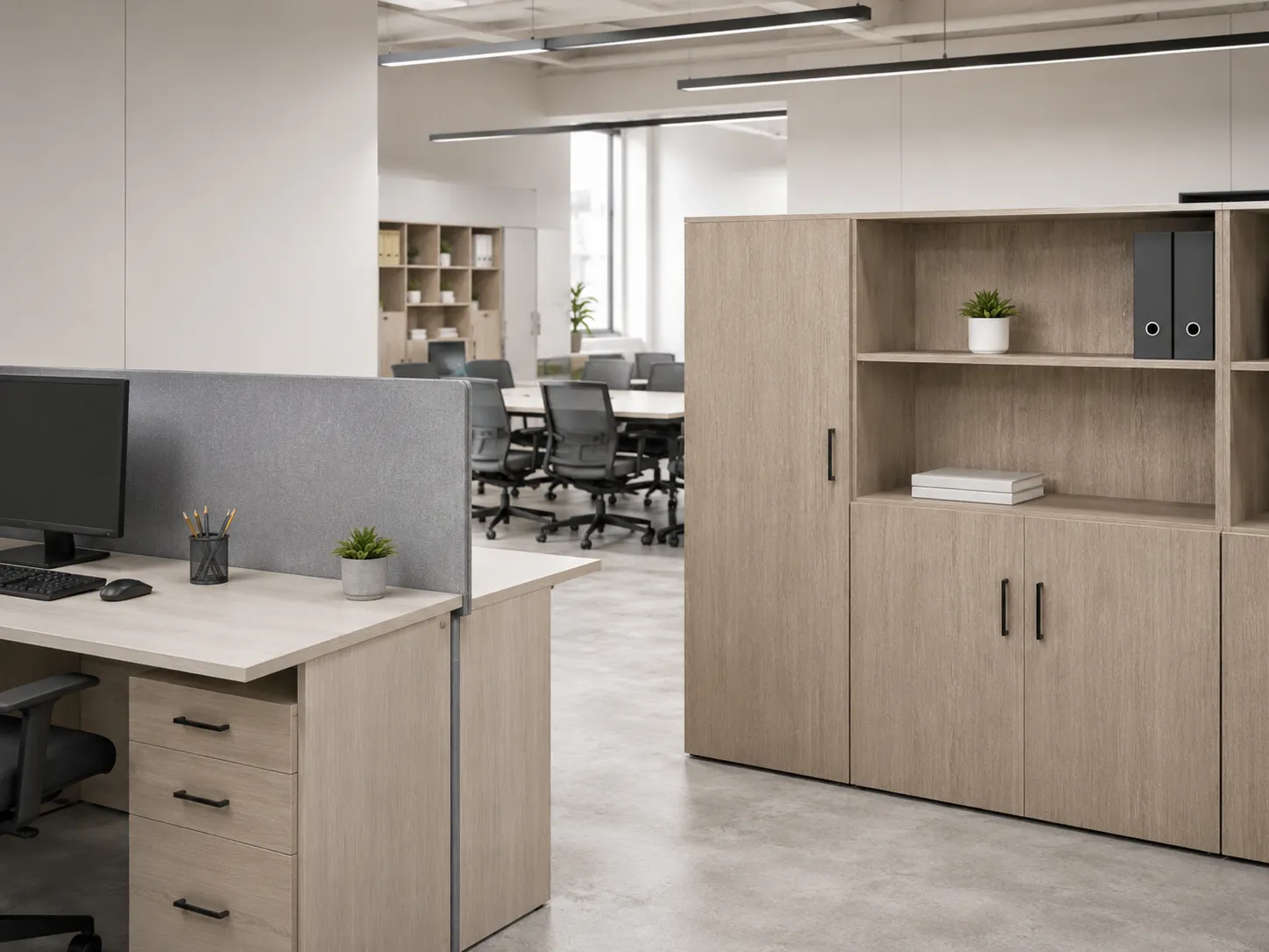 Melamine faced particleboard used for office furniture