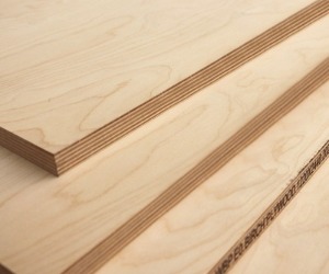 Birch plywood panels for furniture cabinetry and commercial use