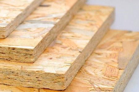 OSB panels for construction structural packaging and industrial applications
